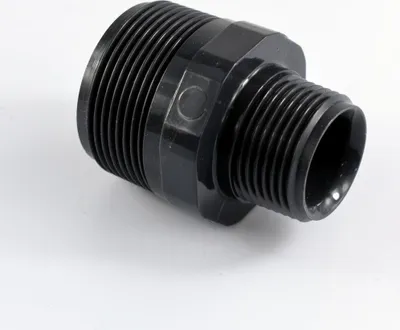 Produktbild von PVC - U Doppelnippel reduziert AG 1 1/2" x 1"