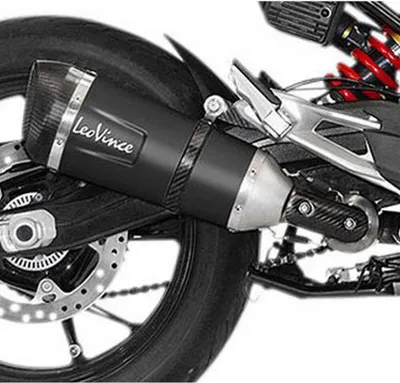 Immagine prodotto di Marmitta slip-on LeoVince Factory S nero omologata per BMW F900