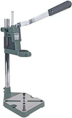 Produktbild von Bohrständer mit Tiefenstop für präzises Bohren, 16,3 cm Breite, 83 cm Höhe