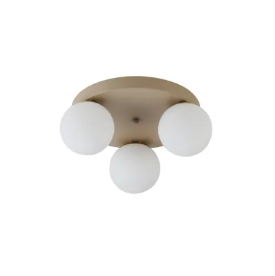 Produktbild von MasterLED Deckenleuchte Bali-12 3-flammig E27 beige-gold