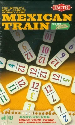 Obrázok produktu pre Tactic Mexican Train Travel, Dospelý a dieťa, Chlapec / dievča, 7 rok / roky, 99 rok / roky, 30 min, Čierna