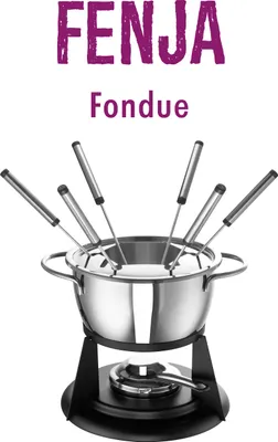 Produktbild von Rohe Germany 208281-18 Edelstahl Fondue Fenja, 18 cm Ø, Induktion, ca. 2,20 l, 18/10 Stahl