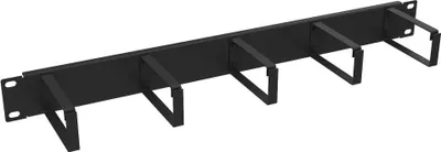 Obrázok produktu pre Solarix vyväzovací panel 19" 1U BK oceľový VP-08-1-00-B