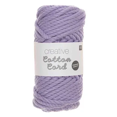 Image de Rico Design | Cordon de coton créatif Makramee-Garn | 130g 25m lila
