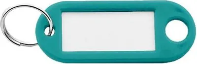 Obrázek produktu pro Štítky na klíče CombiCraft Tyrkysová 55 x 22 mm - 100 kusů