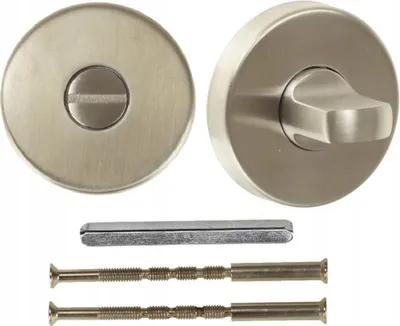 Produktbild von Türschild 37 Mm FEINZ Sicher Hochwertig Für Wc Und Badezimmer Edelstahl