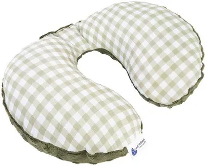 Obrázok produktu pre Detský nekrolk v bavlne/Minky, olivovo zelený, pre bábätká, do auta a lietadla