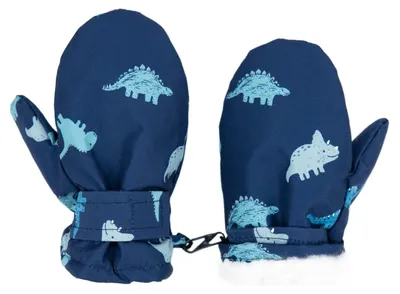 Productafbeelding van Foruhoo kinderhandschoenen, waterdicht met fleece, geschikt voor jongens en meisjes, ideaal voor de winter