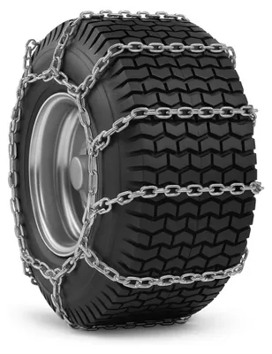 Produktbild von SWS Forst Satz Schneeketten für Rasentraktoren, Reifengöße 16x6,50-8 Leiterkette