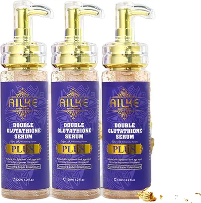Zdjęcie produktu dla Wybielające serum do twarzy, nawilżające, usuwające piegi, rozjaśniające, serum w 3 opakowaniach