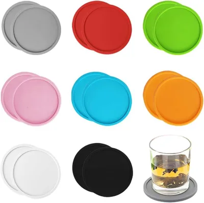 Immagine prodotto di Sottobicchieri in silicone per bevande - Set da 16 pezzi
