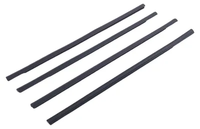Obrázok produktu pre 4 ks vonkajšie tesniace pásky na okná automobilu 80821 1DA0A čierne tesniace pásky náhradné diely pre X-Trail T31 2008-2013