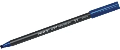 Productafbeelding van edding 1255 kalligrafiepen, staalblauw, 5 mm