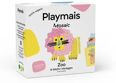 Image de Jouets PlayMais Kit de bricolage PlayMais® Mosaic Zoo Animaux