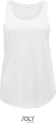 Produktbild von SOLs 02944 | Damen Jade T-Shirt, 130 Jersey, 100% Polyester - Farbe: White - Größe: XL/XXL (2)