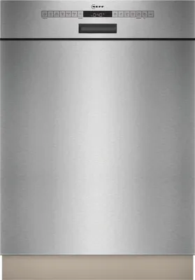 Produktbild von Neff S125ECS15E, Unterbau, Standardgröße (60 cm), Edelstahl, Edelstahl, Tasten, 1,75 m