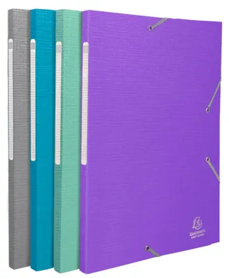 Immagine prodotto di Cartella Exacompta A4 con elastico Maxi Capacità Teksto in vari colori