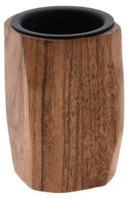 Image de Bougeoir en bois, acacia, 8 cm