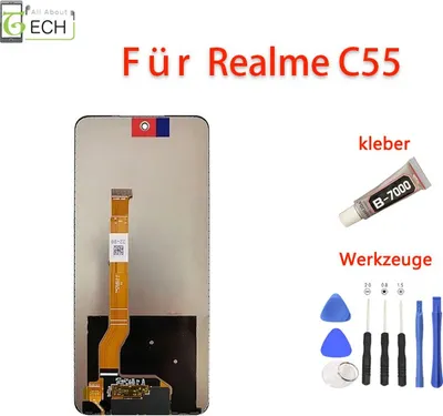 Produktbild von Für Oppo Realme C55 RMX3710 LCD Display Touchscreen Bildschirm