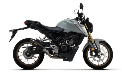 Immagine prodotto di Marmitta completa ARROW omologata X-Kone nero per Honda CB 125 R