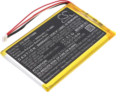 Image de TECHTEK Batterie compatible avec [V Tech] LF915, LF920, LF930 HD, RM5754, RM5754HD, RM5766HD, RM5854HD, RM7764HDV2, RM7766HD, RM7868 2HD, VC2105, VM9
