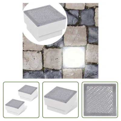 Image de 2 x LED encastrées dans le sol 100 x 100 x 68 mm