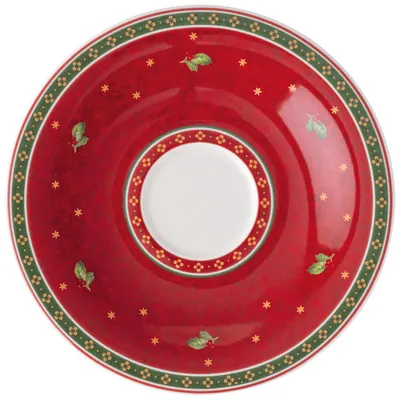 Zdjęcie produktu dla Villeroy & BochToy's Delight Specials Kaffee-Untertasse Premium Porcelain rot Set mit 6 Stück