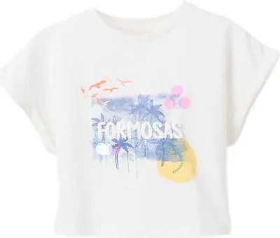 Produktbild von Zippy 3107111501 Kurzarm-t-shirt Weiß 5-6 Years Mädchen Weiß 5-6 Years