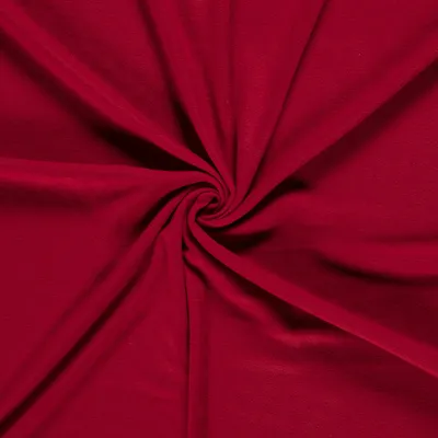 50x150cm Fleecestoff dunkelrot