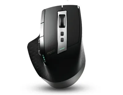 Immagine prodotto di Rapoo MT750S - Mouse - Destrorso - Ottico - Senza fili - 2,4 GHz, Bluetooth 4.0, Bluetooth 3.0