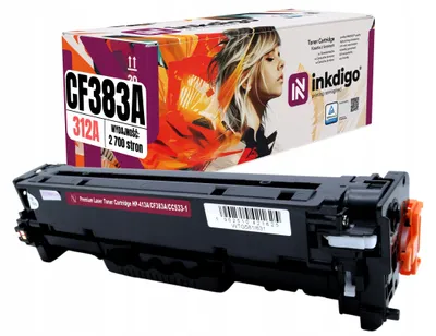 Produktbild von Inkdigo Toner CF383A für HP Color LaserJet Pro MFP M476dn, M476dw, M476nw – Magenta, 2700 Seiten,