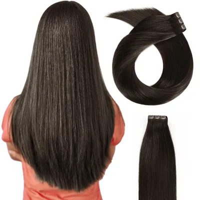 Zdjęcie produktu dla Włosy naturalne Clip-in 50 cm 100% Remy proste doczepiane 10 szt. kolor #6B