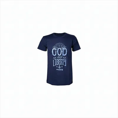 Produktbild von Uncharted 4 T-Shirt -L- God and Liberty, blau