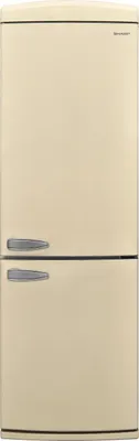 Produktbild von Sharp SJ-NRA11RMXJD, 331 l, SN-T, 8 kg/24h, D, Fresh Zone Fach, Beige