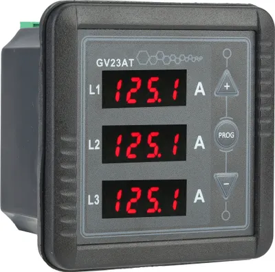 Produktbild von Merač prúdu, Merač striedavého prúdu, Ampérmeter, Digitálny ampérmeter, Ampérmeter striedavého prúdu, Trojfázový ampérmeter, Digitálny ampérmeter striedavého prúdu, Digitálny ampérmeter