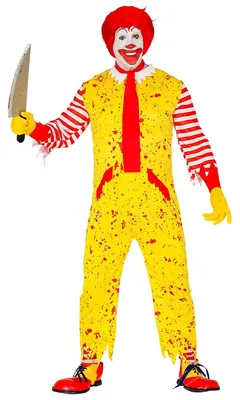 Produktbild von Kostüm Killerclown Gelb Größe: M