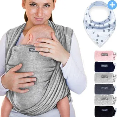 Productafbeelding van Famanu Draagzak - Ergonomisch ontwerp, comfortabele babyzak gemaakt van katoen