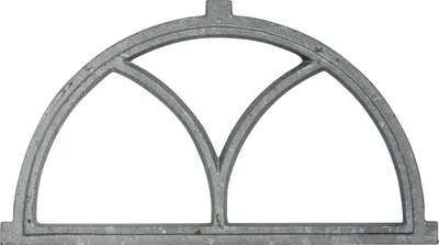 Produktbild von Fenster grau Stallfenster Eisenfenster Scheunenfenster Eisen 55cm Antik-Stil (f)