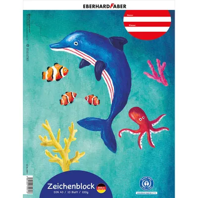 Produktbild von EBERHARD FABER Zeichenblock DIN A3