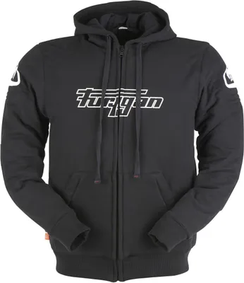 Produktbild von Furygan Luxio Motorrad Zip Hoodie Farbe: Schwarz, Grösse: 4XL