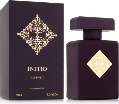 A perfume bottle and its box are displayed against a white background.