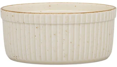 Produktbild von 12x Schale, Serie Ameryka, cremefarben, braun gesprenkelt, Ø 115 mm, 12 Stück