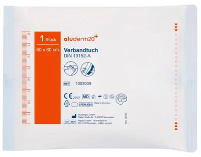 Produktbild von aluderm20® Verbandtuch DIN SO 60 x 80 cm