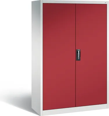 Produktbild von C+P Flügeltürenschrank Acurado, H1950xB1200xT500mm, 7035/3003