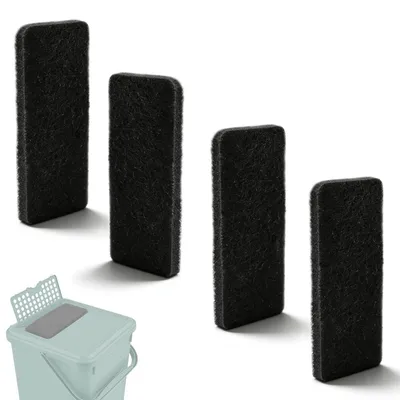 Imagen del producto de Filtros de carbón activado para compostadoras, paquete de 4 unidades