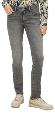 Productafbeelding van s.Oliver dames jeans, model Betsy, slim fit, grijs, maat 32