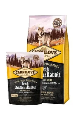 Obrázek produktu pro CARNILOVE 527526, Dospělý jedinec, Kuřecí maso, Králík, 12 kg