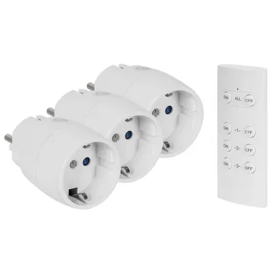 Obrázek produktu pro REV Sada rádiových spínačů 3 + 1 kompaktní bílá