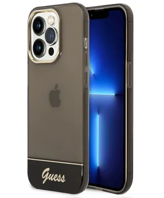 Immagine prodotto di Guess Guhcp14Lhgcok Custodia rigida per Iphone 14 Pro 6.1 Nero/Nero Traslucido