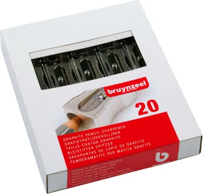 Image de Bruynzeel Taille-crayon en graphite Boîte de 20